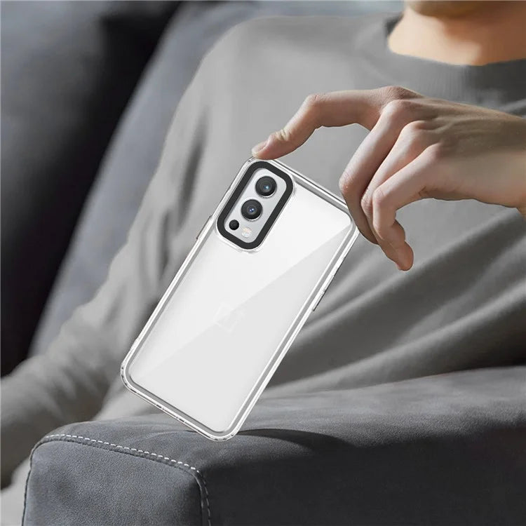 For OnePlus Nord 2 5G Case PC+TPU Impact Resistant Smart Phone Cover