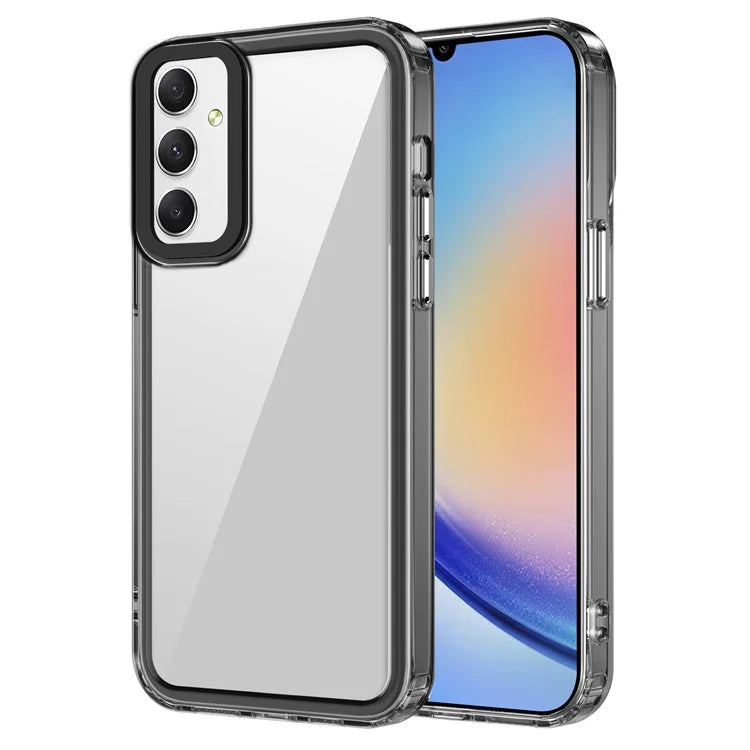 For Samsung Galaxy A34 5G Protective Cases PC+TPU Crystal Clear Phone Cover