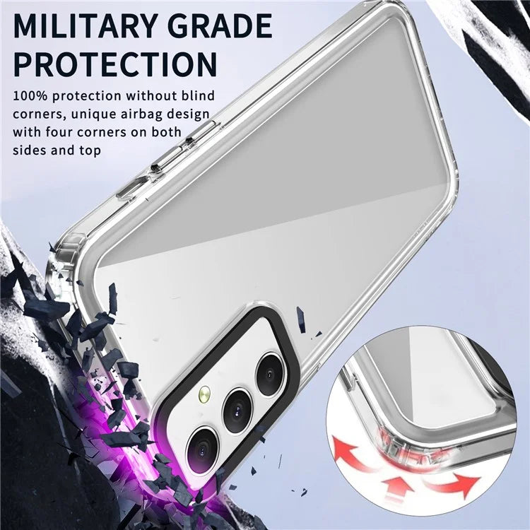 For Samsung Galaxy A34 5G Protective Cases PC+TPU Crystal Clear Phone Cover