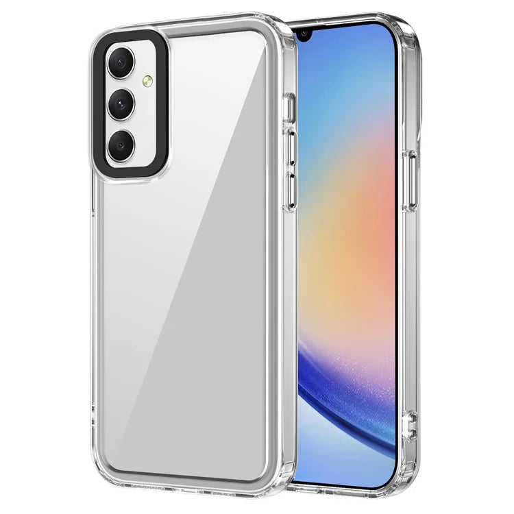 For Samsung Galaxy A34 5G Protective Cases PC+TPU Crystal Clear Phone Cover