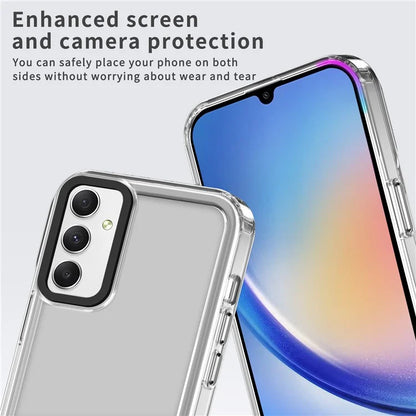 For Samsung Galaxy A34 5G Protective Cases PC+TPU Crystal Clear Phone Cover