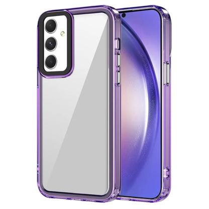 For Samsung Galaxy A54 5G Clear Cases Anti-Drop PC+TPU Phone Case