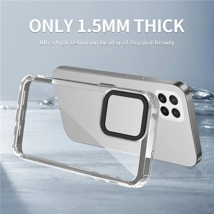 For Samsung Galaxy A22 4G (EU Version) / M22 / M32 (Global Version) 4G Case Protective PC+TPU Clear Phone Cover