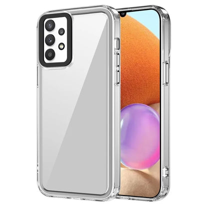 For Samsung Galaxy A32 4G (EU Version) Protective Cases PC+TPU Crystal Clear Phone Case