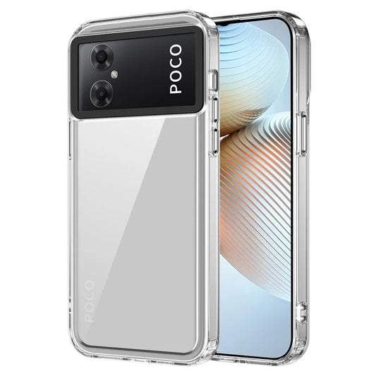 For Xiaomi Poco M5 4G / M4 5G Cases Anti-Drop PC+TPU Clear Phone Cover