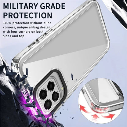 For Samsung Galaxy M33 5G (Global Version) Phone Case PC+TPU Transparent Cover