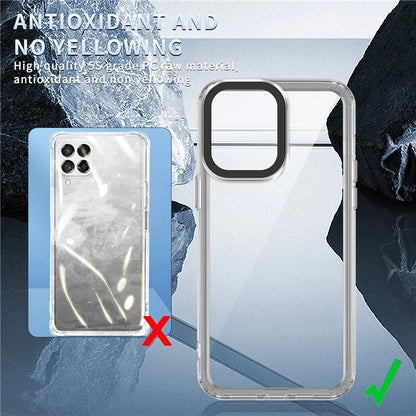 For Samsung Galaxy M33 5G (Global Version) Phone Case PC+TPU Transparent Cover