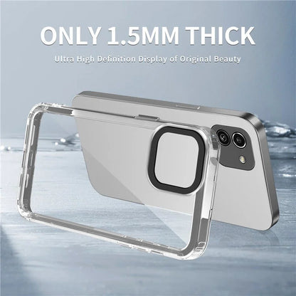 For Samsung Galaxy A03 (164.2 x 75.9 x 9.1mm) Clear Case PC+TPU Anti-scratch Phone Cover
