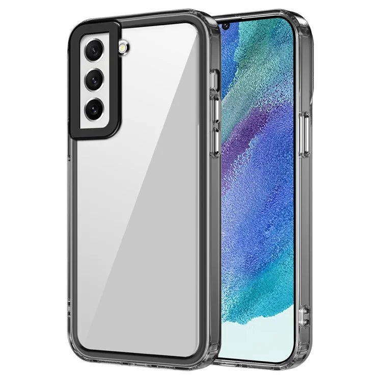 For Samsung Galaxy S21 FE 5G Case PC+TPU Phone Cover High Transparency