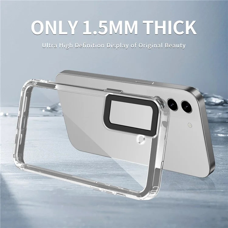 For Samsung Galaxy S21 FE 5G Case PC+TPU Phone Cover High Transparency