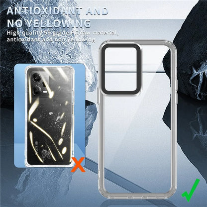 For Xiaomi Redmi Note 12 Pro 5G / 12 Pro Speed 5G / Poco X5 Pro 5G Clear Cases PC+TPU Phone Cover