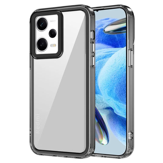 For Xiaomi Redmi Note 12 Pro 5G / 12 Pro Speed 5G / Poco X5 Pro 5G Clear Cases PC+TPU Phone Cover Black