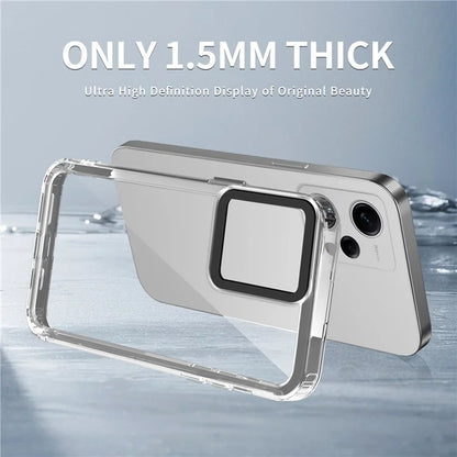 For Xiaomi Redmi Note 12 Pro 5G / 12 Pro Speed 5G / Poco X5 Pro 5G Clear Cases PC+TPU Phone Cover Black