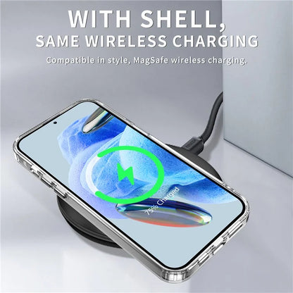 For Xiaomi Redmi Note 12 Pro 5G / 12 Pro Speed 5G / Poco X5 Pro 5G Clear Cases PC+TPU Phone Cover Black
