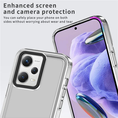 For Xiaomi Redmi Note 12 Pro+ 5G / Note 12 Explorer 5G Cases PC+TPU Clear Phone Protector