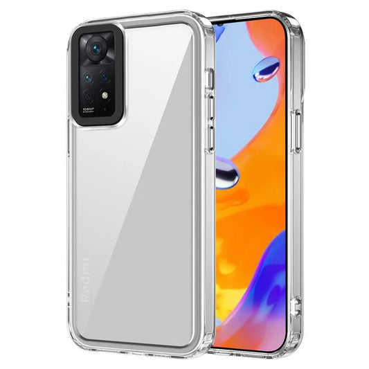 For Xiaomi Redmi Note 11 Pro 5G (Qualcomm) / 11 Pro 4G (MediaTek) / Note 12 Pro 4G PC+TPU Clear Case