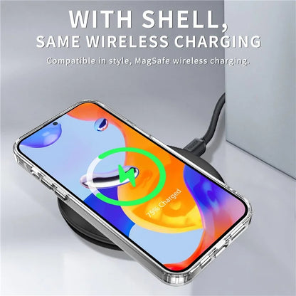 For Xiaomi Redmi Note 11 Pro 5G (Qualcomm) / 11 Pro 4G (MediaTek) / Note 12 Pro 4G PC+TPU Clear Case Purple
