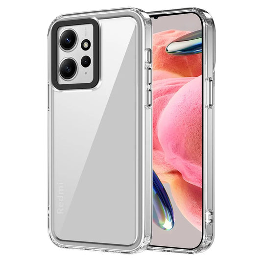 For Xiaomi Redmi Note 12 4G Clear Case Anti-Drop PC+TPU Slim Phone Cover