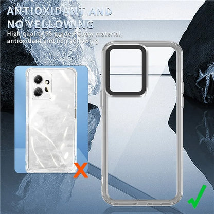 For Xiaomi Redmi Note 12 4G Clear Case Anti-Drop PC+TPU Slim Phone Cover