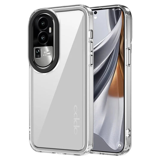For Oppo Reno11 Pro 5G (Global) Shockproof Cases PC+TPU Clear Phone Cover