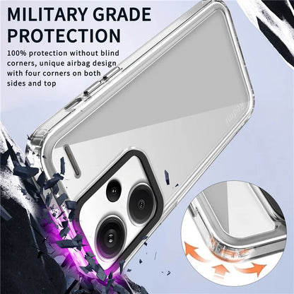 For Xiaomi Redmi Note 13 Pro+ 5G Protective Case PC+TPU Clear Phone Protector