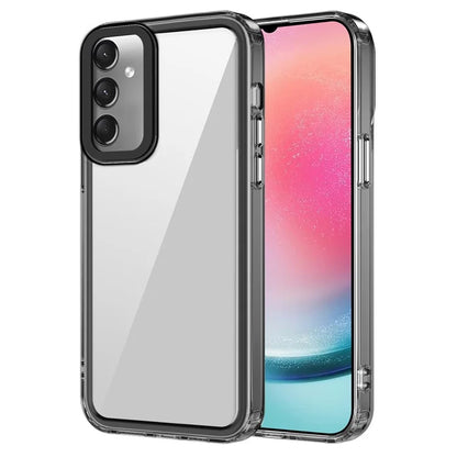 For Samsung Galaxy A24 4G (162.1 x 77.6 x 8.3mm) / M34 5G / F34 5G Phone Case PC+TPU Clear Back Cover