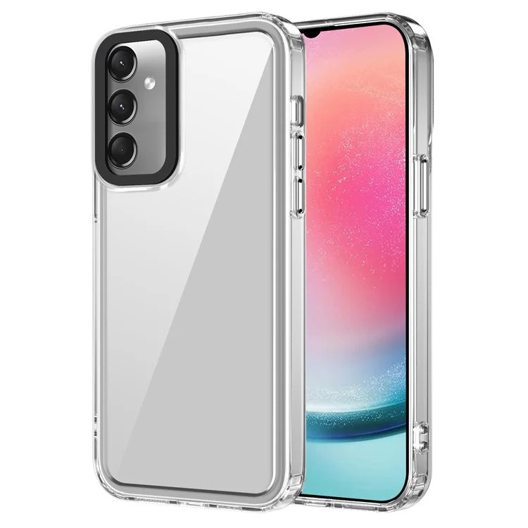 For Samsung Galaxy A24 4G (162.1 x 77.6 x 8.3mm) / M34 5G / F34 5G Phone Case PC+TPU Clear Back Cover