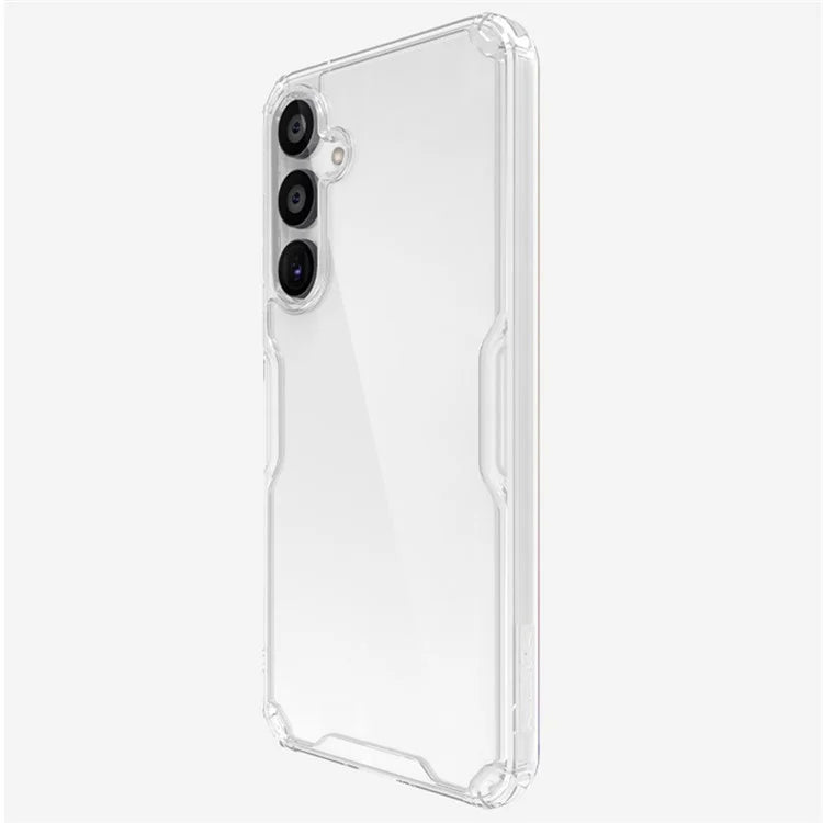 NILLKIN Nature Pro Series For Samsung Galaxy A55 5G Case PC+TPU Anti-Scratch Clear Back Cover