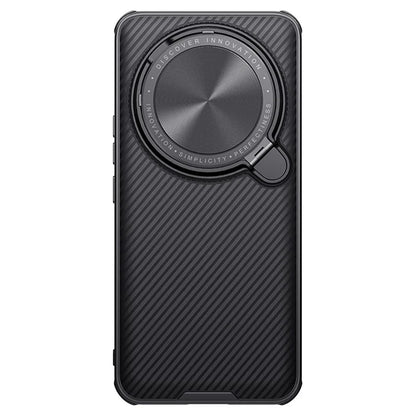 NILLKIN CamShield Prop Magnetic Series for Xiaomi 14 Ultra Case PC+TPU Phone Cover with Camera Cover / Kickstand
