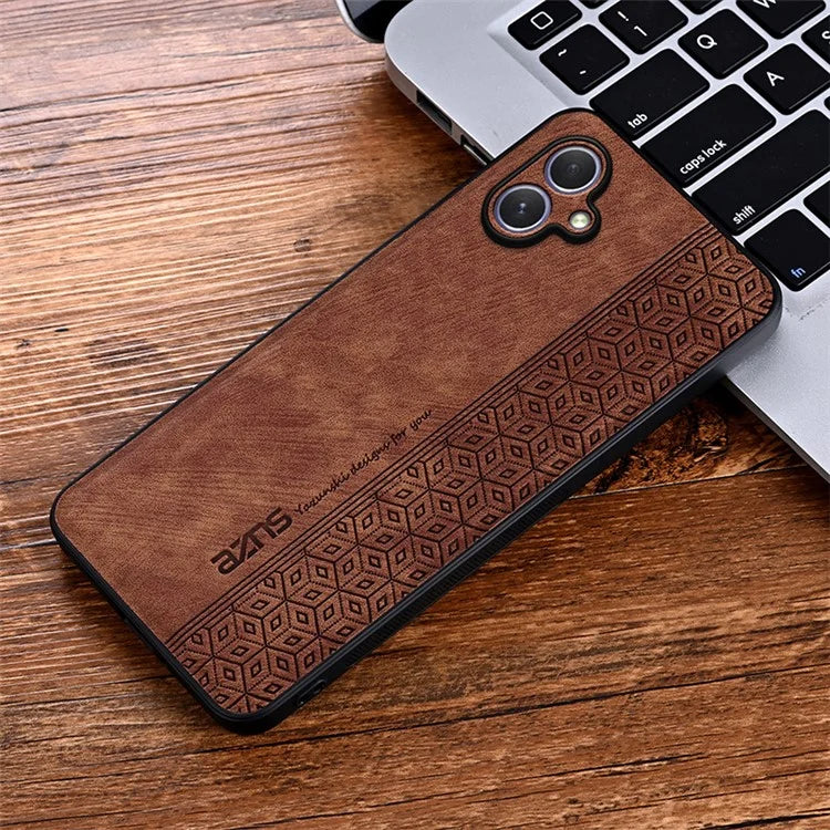AZNS For Samsung Galaxy A05 4G Case PU Leather Coated TPU Phone Cover