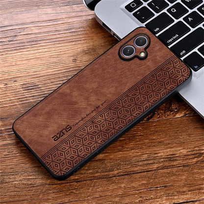 AZNS For Samsung Galaxy A05 4G Case PU Leather Coated TPU Phone Cover