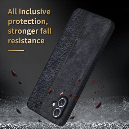 AZNS For Samsung Galaxy A05 4G Case PU Leather Coated TPU Phone Cover