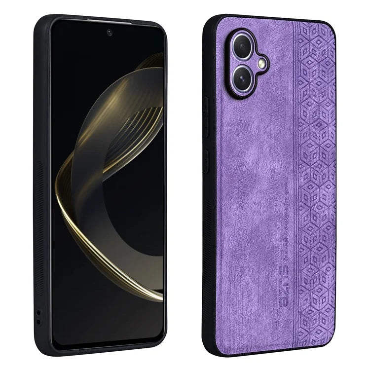 AZNS For Samsung Galaxy A05 4G Case PU Leather Coated TPU Phone Cover