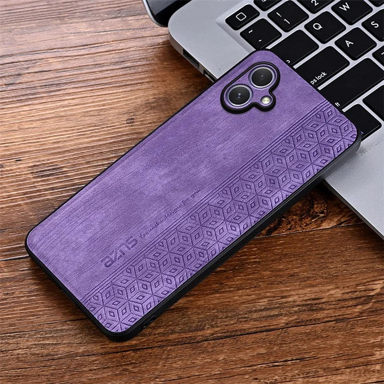 AZNS For Samsung Galaxy A05 4G Case PU Leather Coated TPU Phone Cover