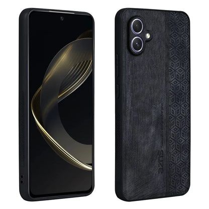 AZNS For Samsung Galaxy A05 4G Case PU Leather Coated TPU Phone Cover