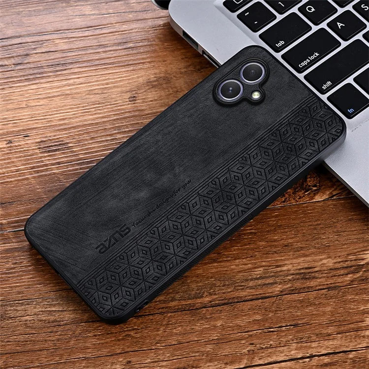AZNS For Samsung Galaxy A05 4G Case PU Leather Coated TPU Phone Cover