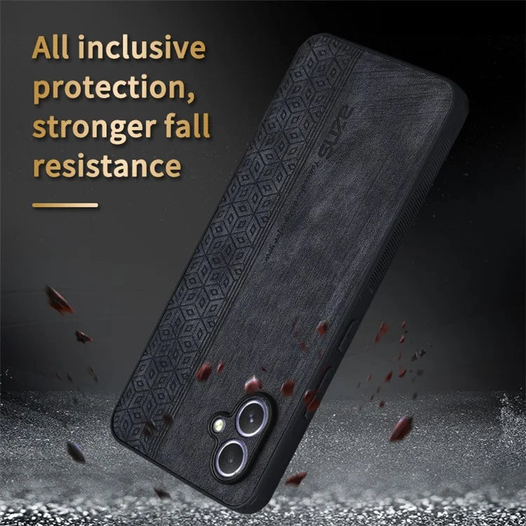 AZNS For Samsung Galaxy A05 4G Case PU Leather Coated TPU Phone Cover