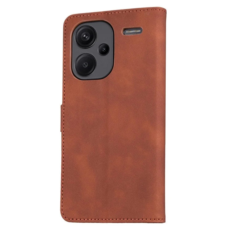 AZNS For Xiaomi Redmi Note 13 Pro+ 5G Leather Case Stand TPU Inner Shell Phone Cover