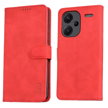 AZNS For Xiaomi Redmi Note 13 Pro+ 5G Leather Case Stand TPU Inner Shell Phone Cover