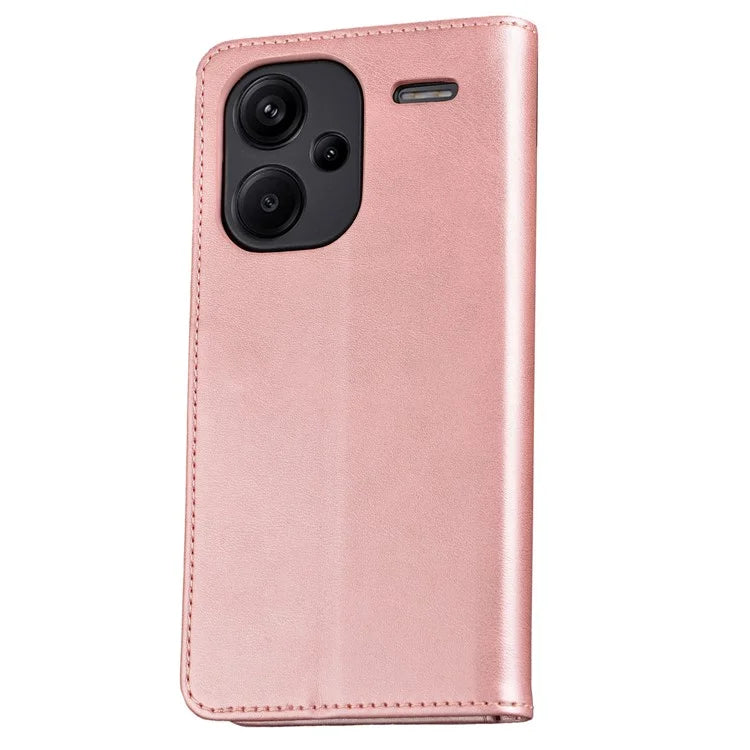 AZNS For Xiaomi Redmi Note 13 Pro+ 5G Leather Case Stand TPU Inner Shell Phone Cover