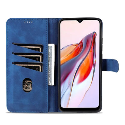 AZNS For Xiaomi Redmi Note 13 5G Cell Phone Case Leather+TPU Inner Stand Cover
