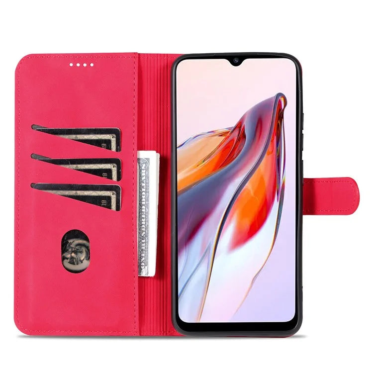 AZNS For Xiaomi Redmi Note 13 5G Cell Phone Case Leather+TPU Inner Stand Cover