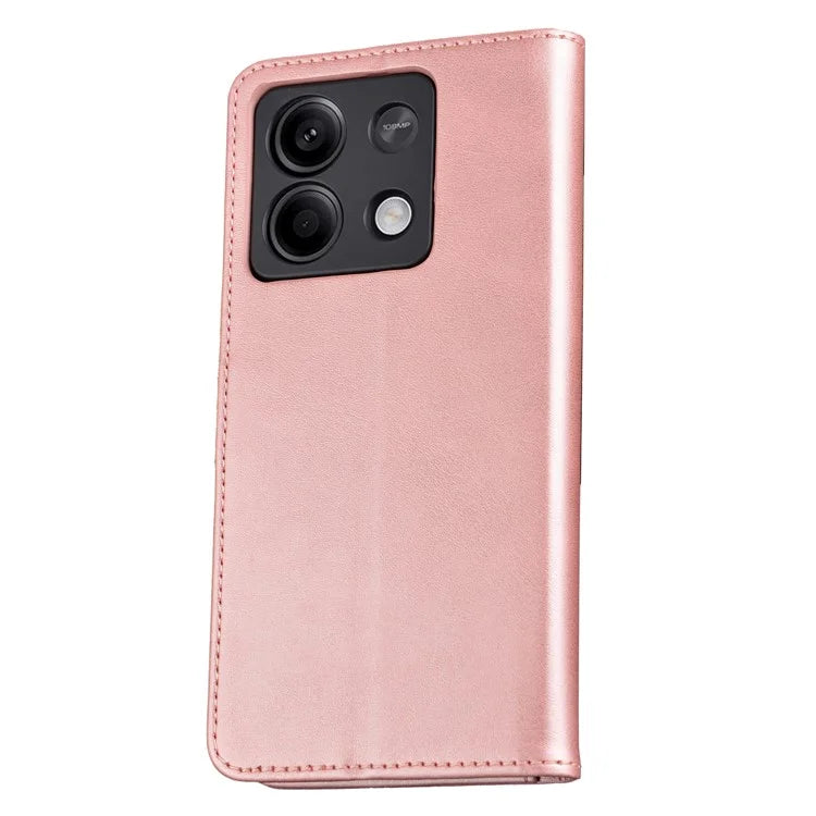 AZNS For Xiaomi Redmi Note 13 5G Cell Phone Case Leather+TPU Inner Stand Cover