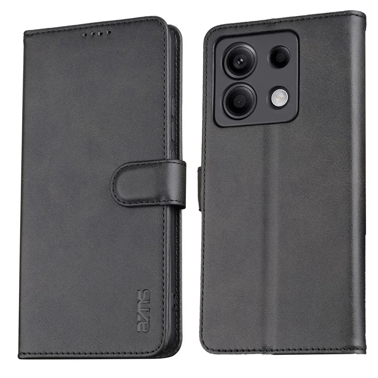 AZNS For Xiaomi Redmi Note 13 Pro 5G / Poco X6 5G Wallet Case TPU+Leather Smart Phone Cover