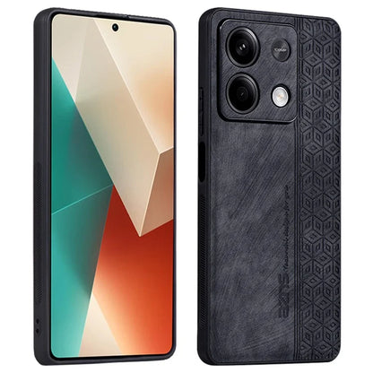 AZNS For Xiaomi Redmi Note 13 5G Case PU Leather+TPU Imprinted Pattern Cover