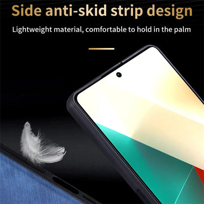 AZNS For Xiaomi Redmi Note 13 5G Case PU Leather+TPU Imprinted Pattern Cover