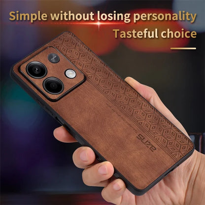 AZNS For Xiaomi Redmi Note 13 5G Case PU Leather+TPU Imprinted Pattern Cover