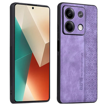 AZNS For Xiaomi Redmi Note 13 5G Case PU Leather+TPU Imprinted Pattern Cover