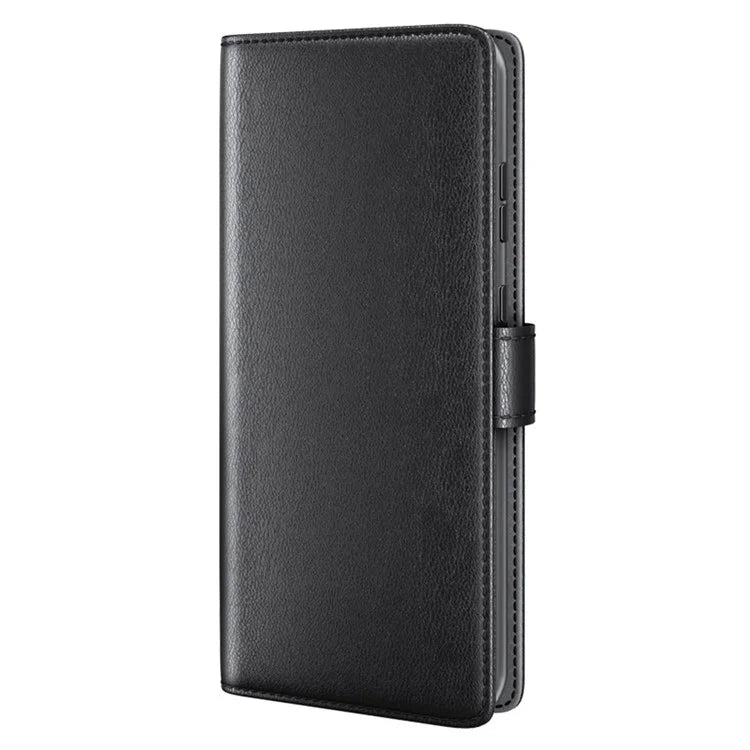 For OnePlus 12R 5G / Ace 3 5G Case Shockproof Genuine Split Leather Phone Cover