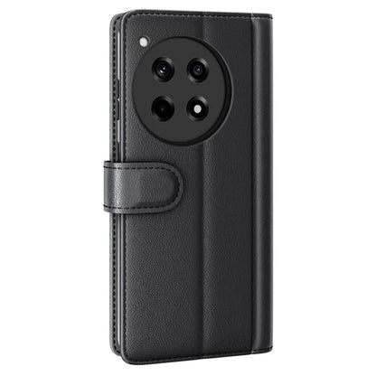 For OnePlus 12R 5G / Ace 3 5G Case Shockproof Genuine Split Leather Phone Cover